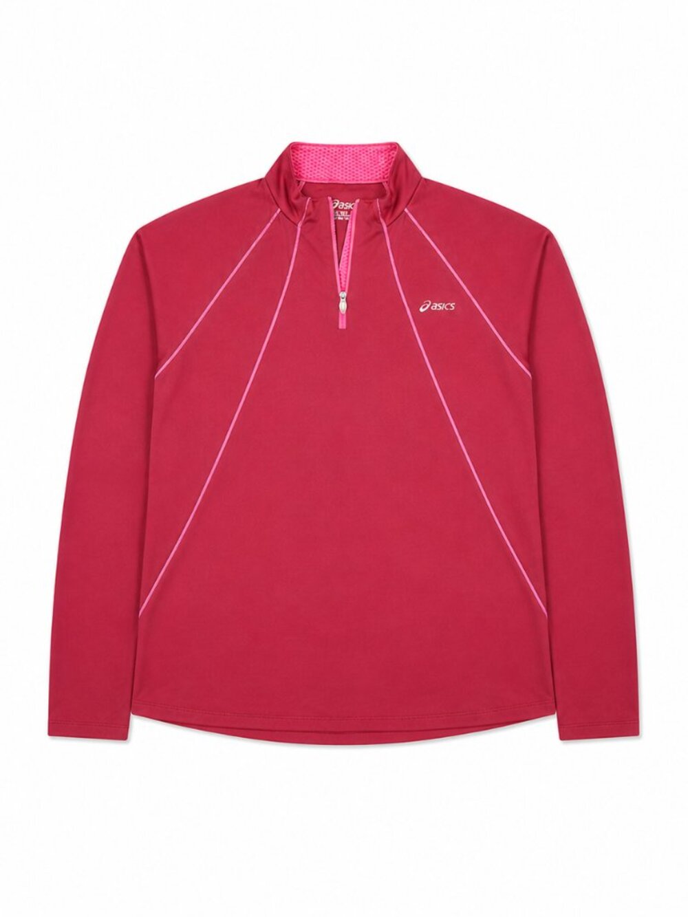 Asics Women's Red Lightweight Sweatshirt For Running